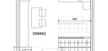 TMW Maxwell Studio Type A1 Floor Plan